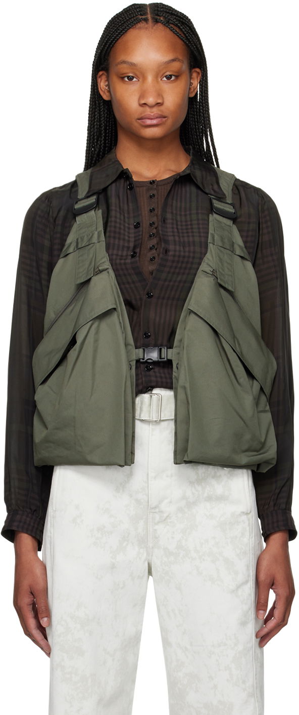 Telovnik LEMAIRE Utility Vest Zelena | OW1078 LF1226
