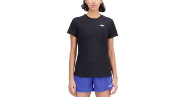 Majica New Balance Q Speed Črna | wt33281bk, 1