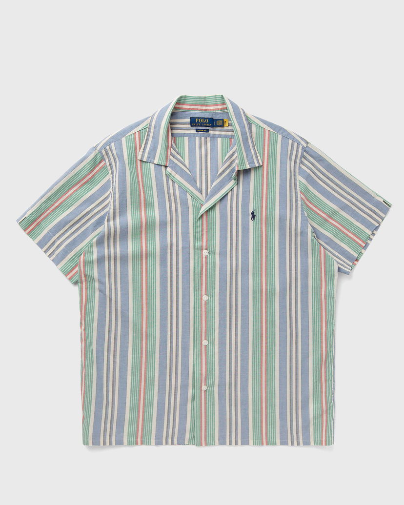 Srajce Polo by Ralph Lauren Ralph Lauren Striped Camp Collar Shirt XXL Večbarvna | 710965813002
