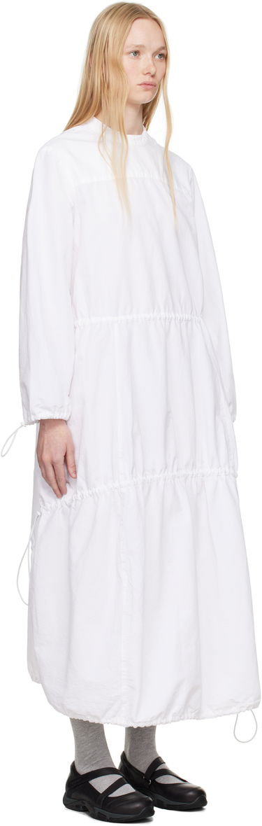Obleke YMC YMC Carter Maxi Dress Bela | Q1YAB, 1
