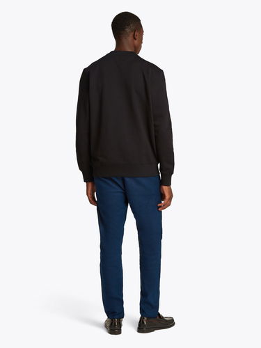 Pleteni pulover Tommy Hilfiger Tommy Hilfiger Essential Crew Sweatshirt Črna | MW0MW37237BDS, 2