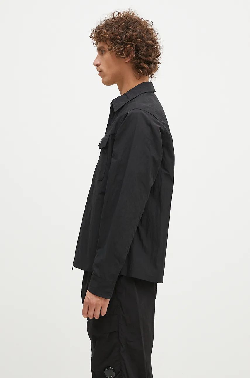 Srajce Fred Perry Overshirt Pocket Črna | M5684.236, 1