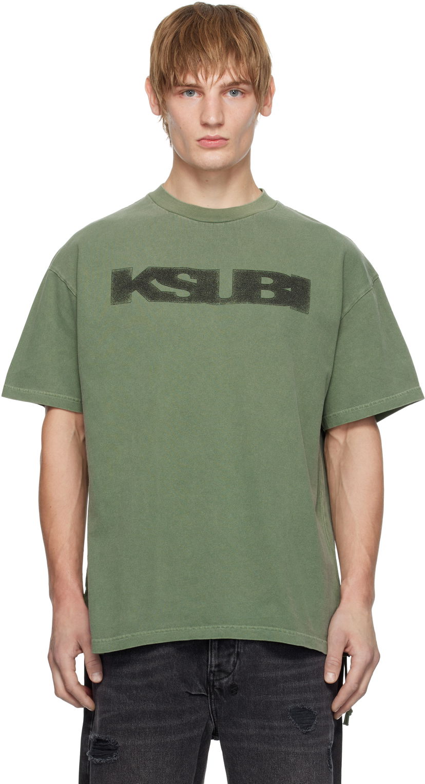 Majica Ksubi World Order Ekcess Hash Graphic T-Shirt Zelena | MPS25TE003
