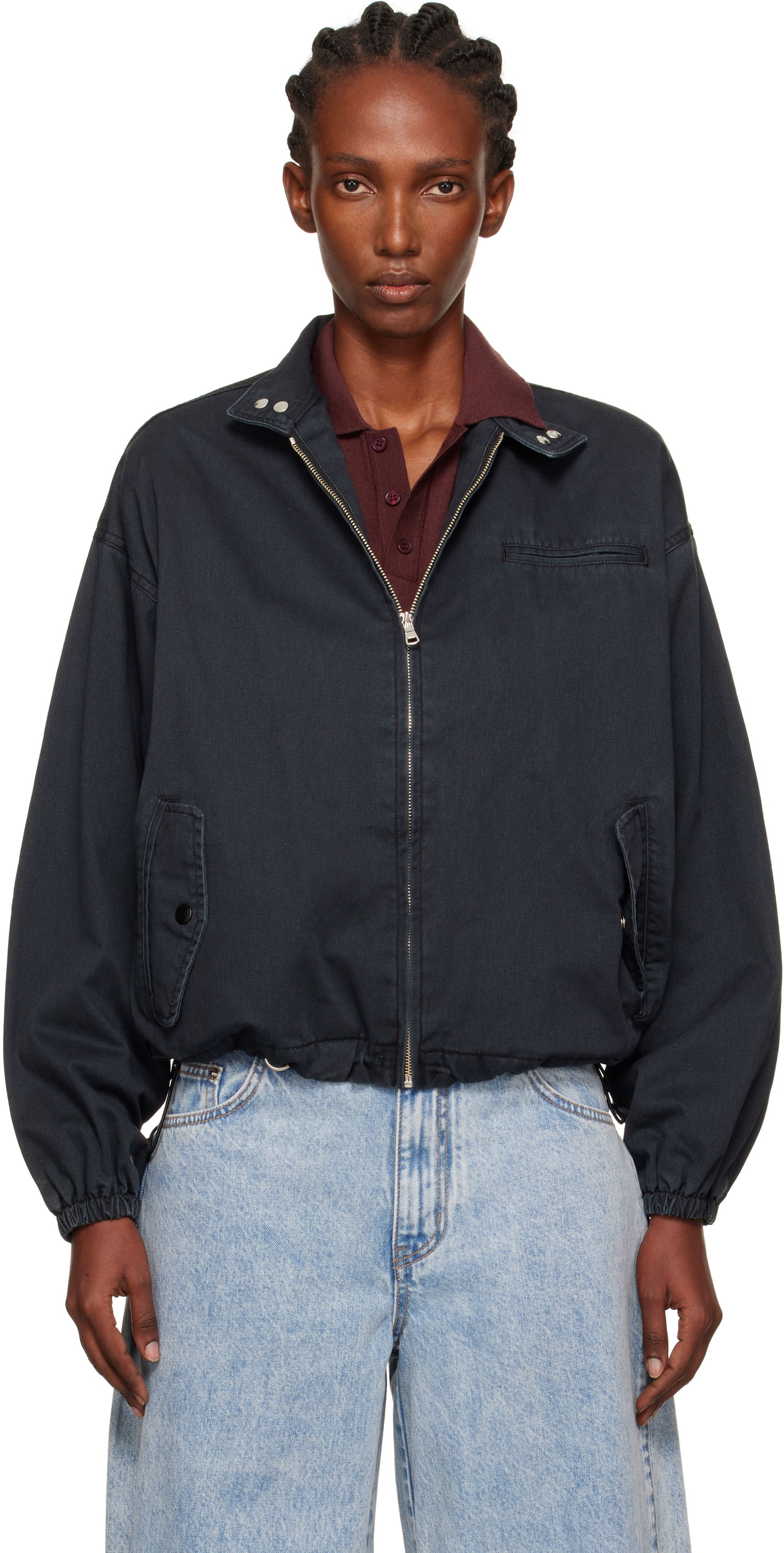 Jakna We11done We11done Harrington Jacket Črna | WD-JP2-25-052-W-NV, 0
