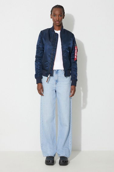 Bomber jakna Alpha Industries Bomber Jacket Modra | 133009.07, 1