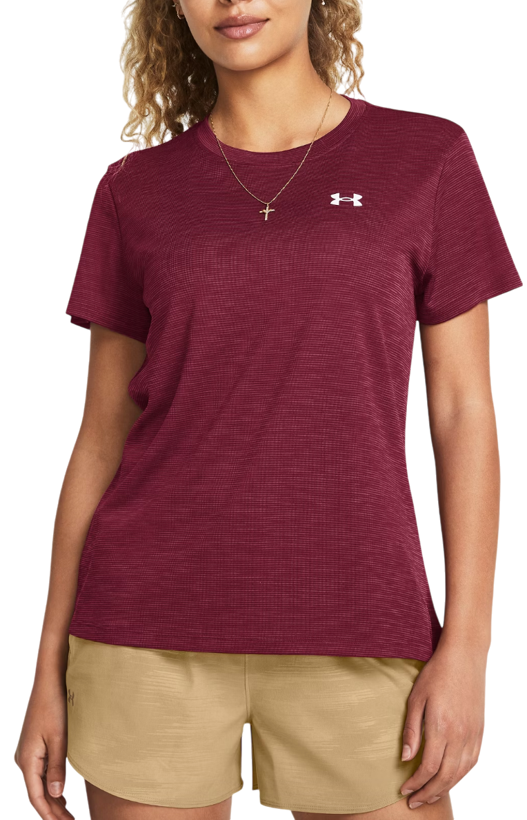 Majica Under Armour T-Shirt Tech Textured Rdeča | 1383641-625