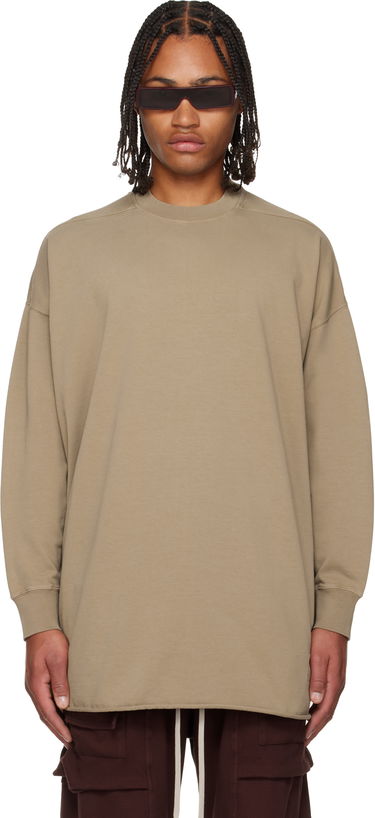 Pulover Rick Owens DRKSHDW Concordians Tommy LS Sweatshirt Bež | DU02E7292 RIGP, 0
