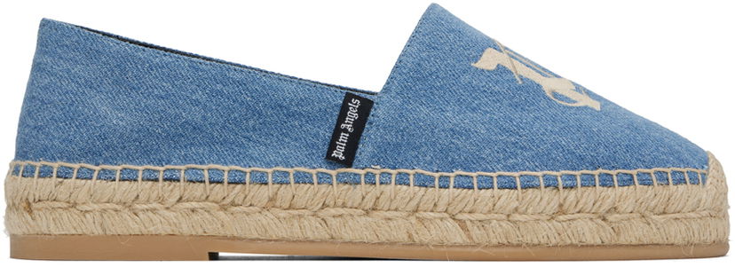 Oblačila Palm Angels Palm Angels 'PA' Espadrilles Mornarica | PWIB004R24DEN0014500