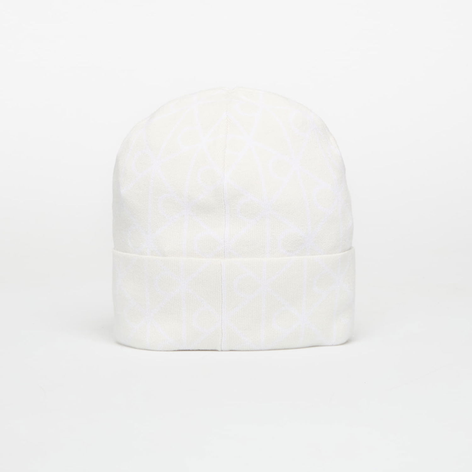 Beanie CALVIN KLEIN Calvin Klein Emblem Aop Fine Knit Beanie Bela | LV04D8050G FUP, 1