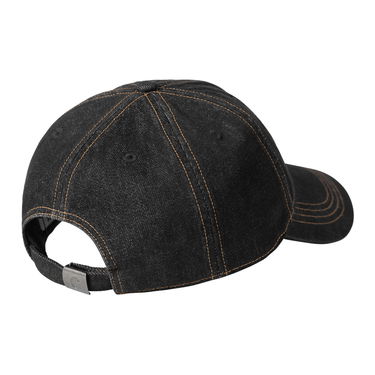 Kapa Carhartt WIP Bleached Denim Baseball Cap Črna | I034471_6, 1