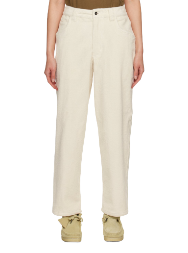 Hlače Dime Classic Baggy Trousers "Off-White" Bela | DIME23D2F32CRE