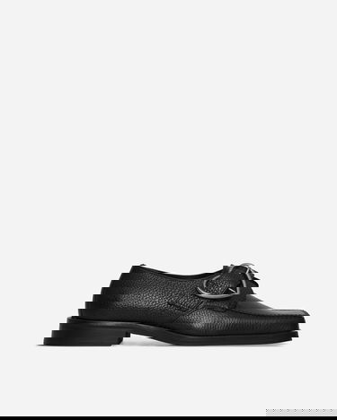 Superge in čevlji Martine Rose Square Toe Buckle Loafers Črna | 1055LP07001, 1