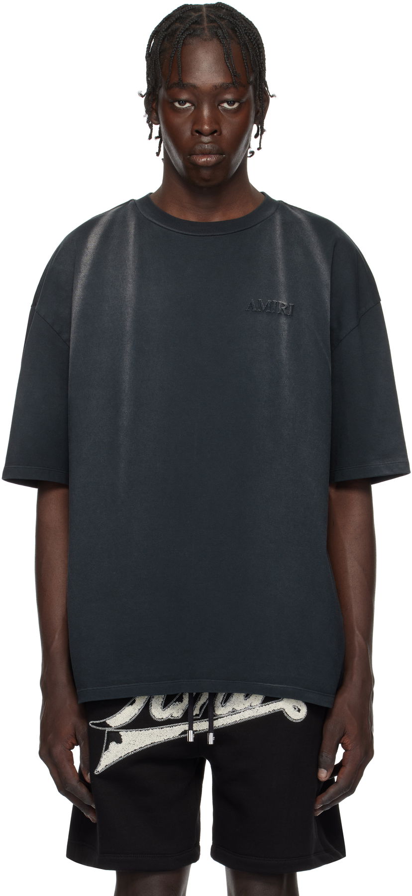 Majica AMIRI Vintage Oversized T-Shirt Črna | AMJYTE1137