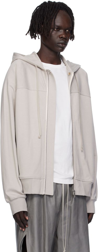 Pulover Rick Owens Rick Owens Concordians Windbreaker Hoodie Zelena | RU02E1241 BA, 4