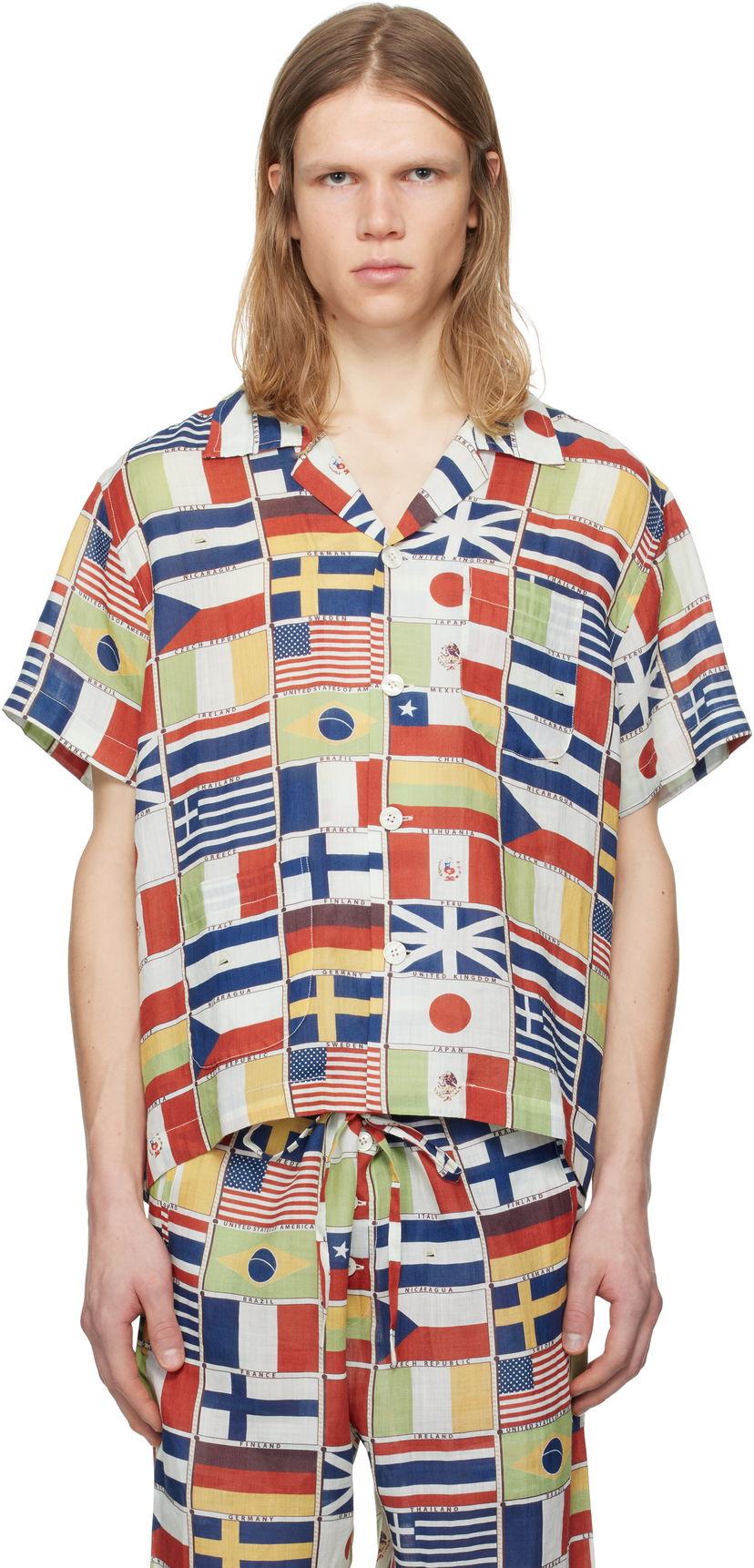Srajce Bode Bode International Short Sleeve Shirt Večbarvna | MRS25SH018