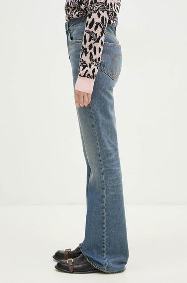 Kavbojke Fiorucci Fiorucci Flared Medium Waist Jeans Modra | U01FPDJE083DN01DN02, 1