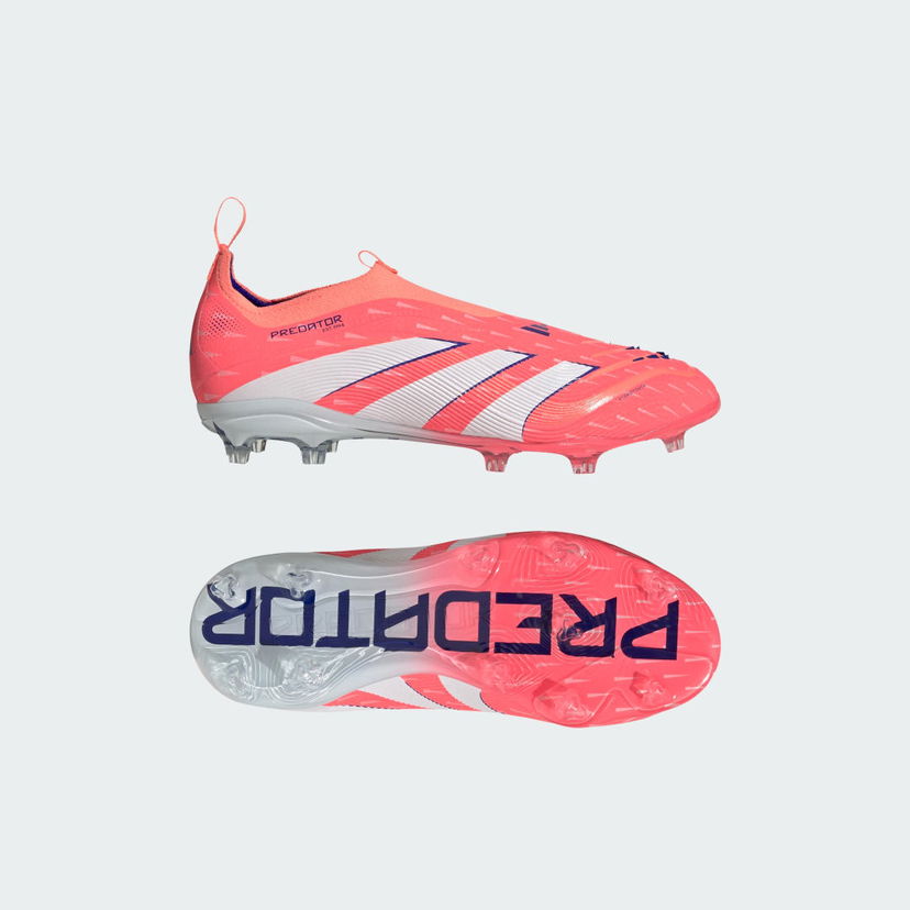 Superge in čevlji adidas Performance Predator Elite Laceless Firm Ground Roza | JP9913