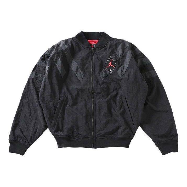 Bomber jakna Jordan Jordan 6 SRT LGC Nylon Jacket Črna | BV5406-010