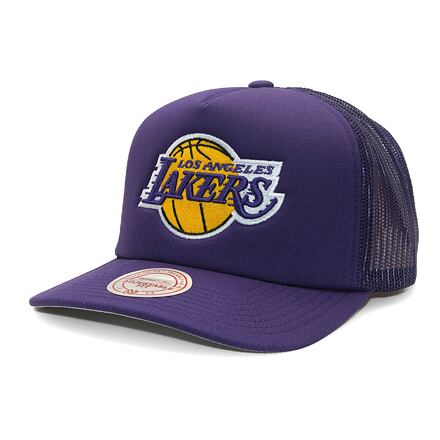 Kapa Mitchell & Ness Los Angeles Lakers Evergreen Trucker Cap Lila | HT8032-LALPURP