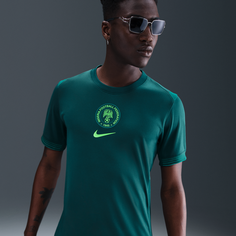 Dres Nike Nigeria Stadium 2025 Dri-FIT Replica Jersey Zelena | FZ9026-483
