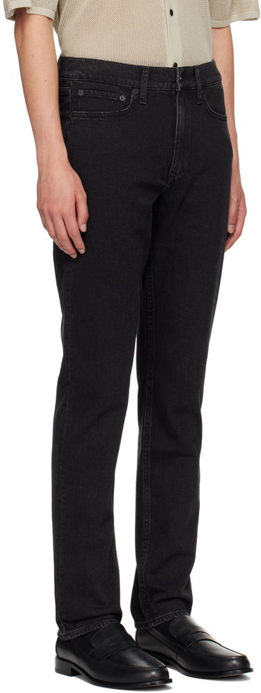 Kavbojke rag & bone Fit 2 Slim-Fit Jeans Črna | MED23S1223FDWB, 1