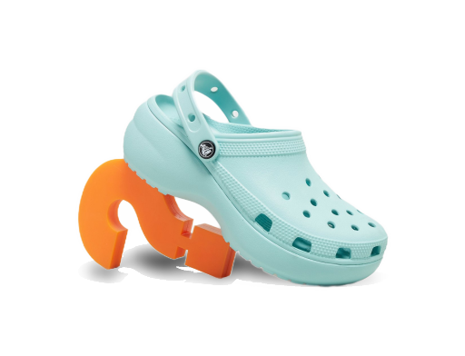 Superge in čevlji Crocs Classic Platform Clog Turkizna | 2067504SS
