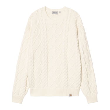 Pleteni pulover Carhartt WIP Carhartt WIP Links Complex Knit Sweater Bela | A251008_6, 0