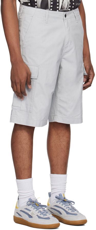 Kratke hlače Carhartt WIP Regular Fit Cargo Shorts Siva | I028246, 1