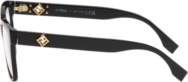 Sončna očala FENDI FF Diamonds Rectangular Frame Glasses Črna | FE50117I@55001 192337204067, 2