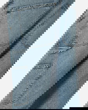 Kavbojke OUR LEGACY Joiner Trouser Shadow Wash Modra | M2245JS 001, 5