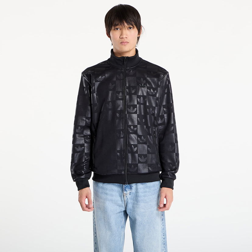 Trenirka adidas Originals adidas Monogram All Over Print Regular Track Top Črna | JY2981