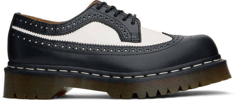 Nega čevljev Dr. Martens 3989 Bex Smooth Leather Derbys Bela | 10458001