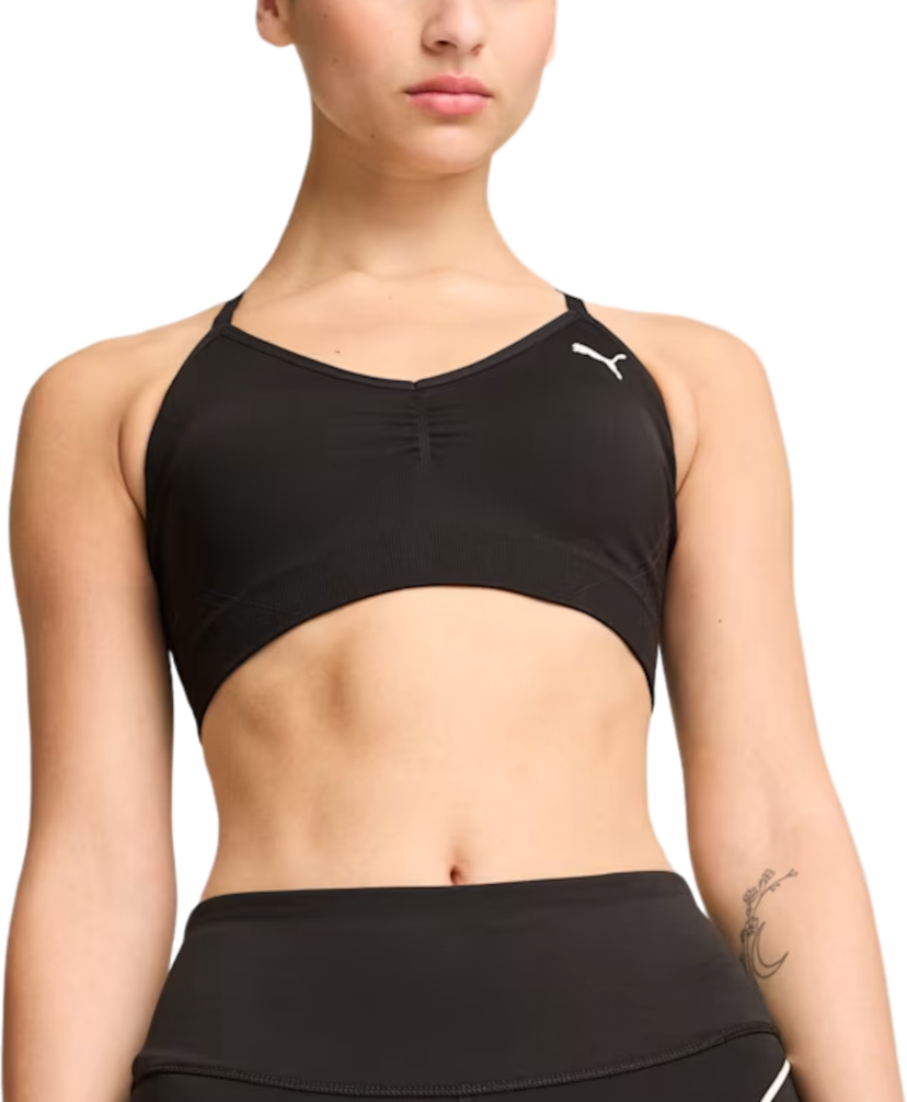 Modrček Puma MOVE SHAPELUXE SEAMLESS BRA Črna | 524362-51