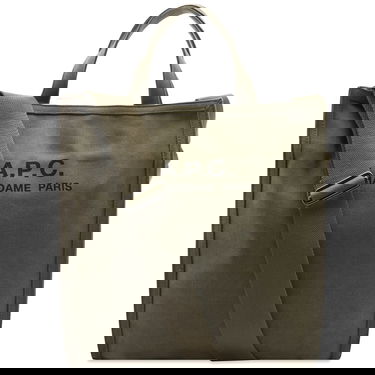 Tote bag A.P.C. Recuperation Heavy Canvas Tote Bag Zelena | CODBM-H61318-JAA, 0
