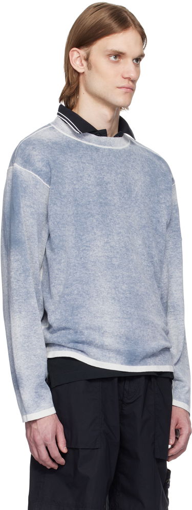 Pleteni pulover Stone Island Stone Island Raw Hand Light Organic Cotton Sweater Modra | K1S15 5100030 S00Z2, 1