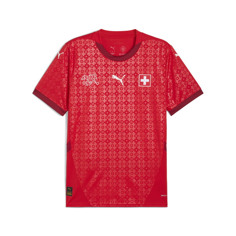 Dres Puma Switzerland Women's National Team 2025 Home Jersey Rdeča | 782182_10