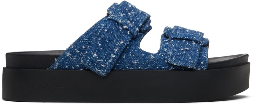 Modni dodatki rag & bone Rag & Bone Geo Platform Sandals Modra | WFF24SF005UB5