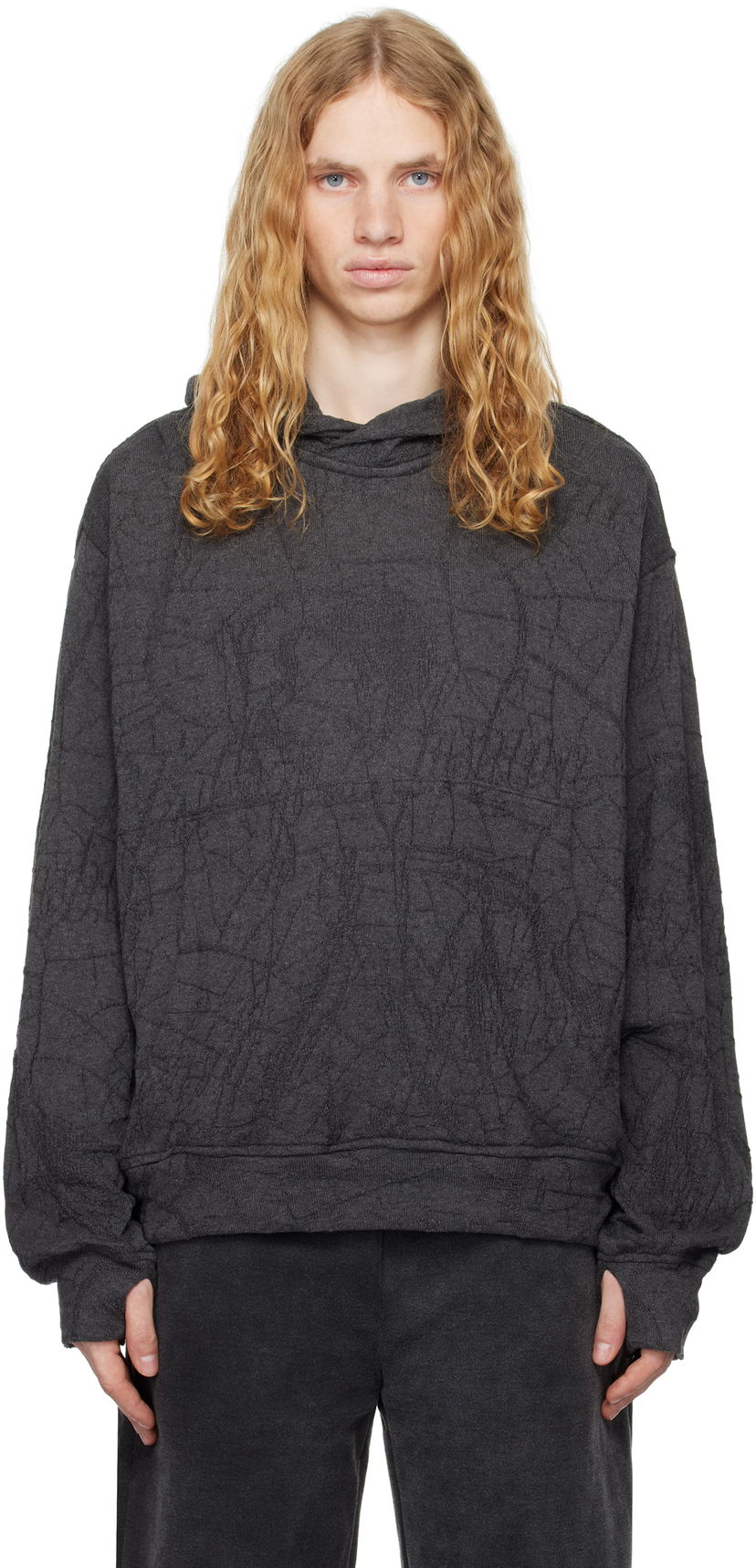 Pulover Serapis Knit Hoodie Siva | FW24_KH_2