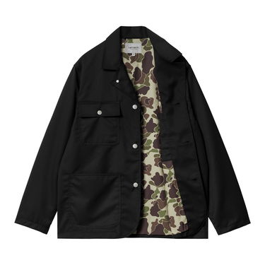Plašči Carhartt WIP Black Canvas Chore Coat Črna | I034437_9, 2