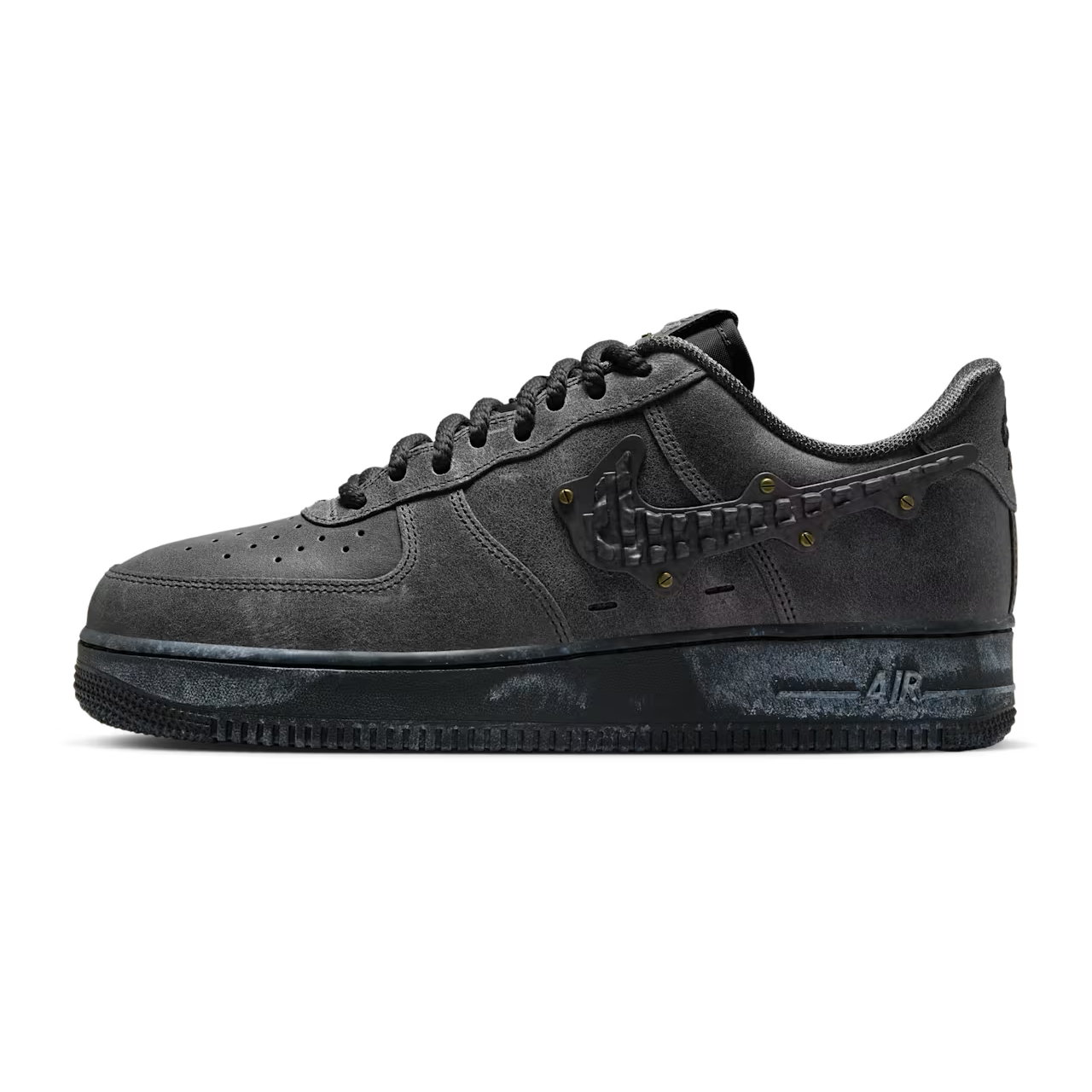 Superge in čevlji Nike Air Force 1 Low Metalwork Medium Ash Anthracite Črna | IH4965-254, 0