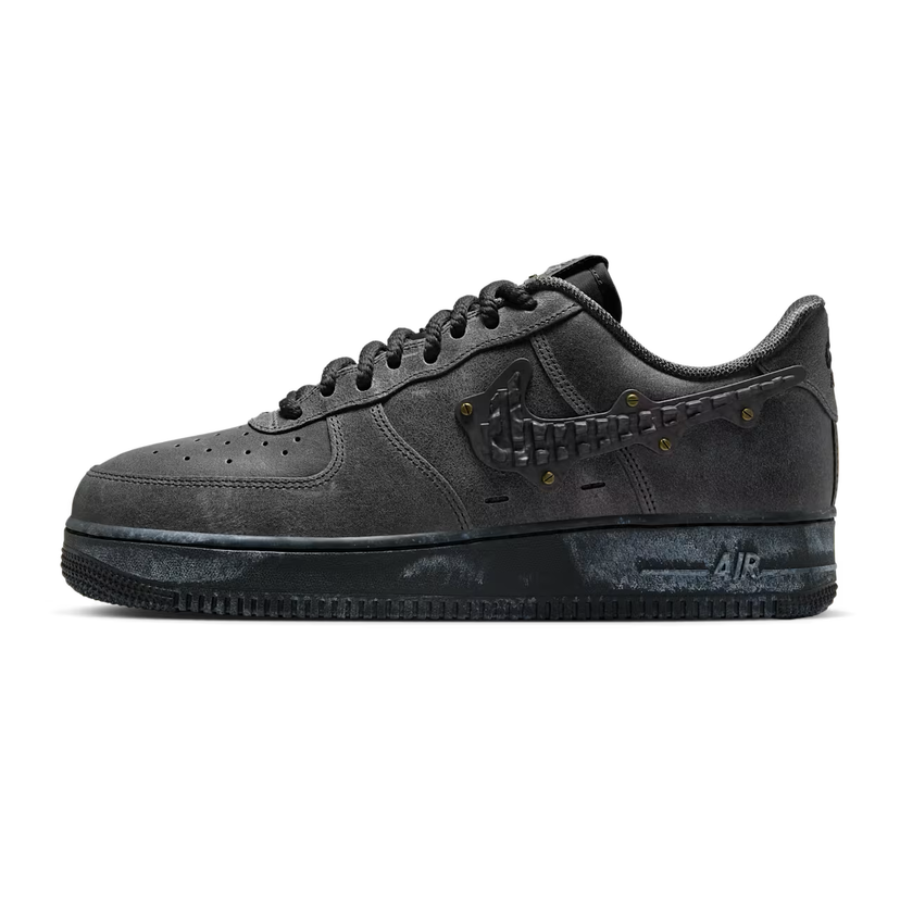 Superge in čevlji Nike Air Force 1 Low Metalwork Medium Ash Anthracite Črna | IH4965-254