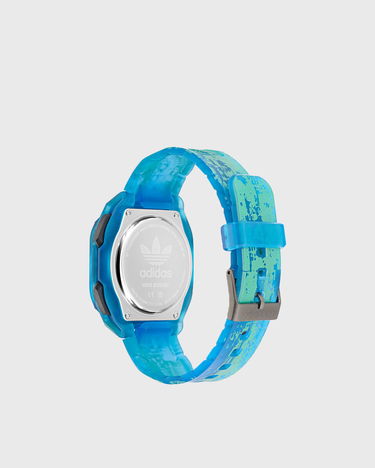Ure adidas Originals Digital Watch with Abstract Patterned Resin Case and Strap, Shock Resistant, Chronograph Timer Alarm Večbarvna | AOST24077, 2
