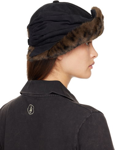 Kapa Andersson Bell Andersson Bell Faux Fur Leopard Print Ear Flap Cap Večbarvna | aaa500u, 2