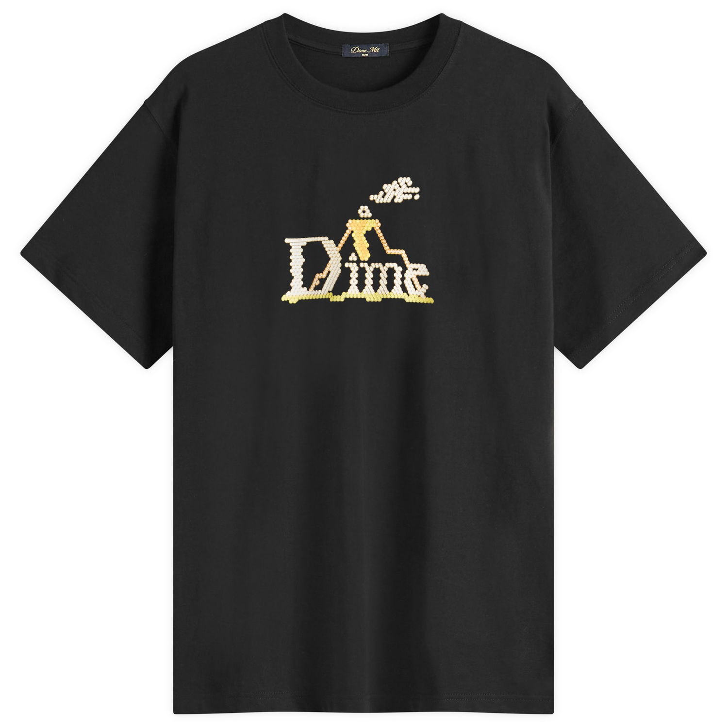 Majica Dime Classic Lightbright T-Shirt, Size Large Črna | DIME2SP2548BLK, 0