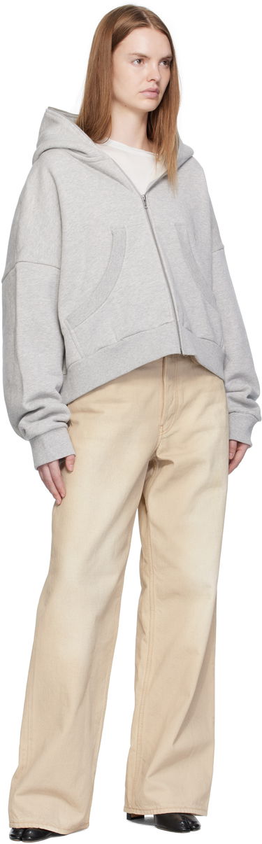 Pulover Entire Studios Entire Studios Eternal Zip Hoodie Siva | ES2202SI, 3
