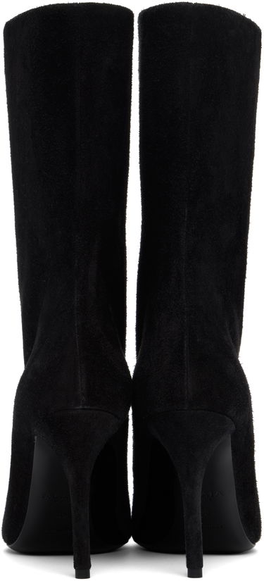 Oblačila Alaïa ALAÏA Low 90 Suede Boots Črna | AA3B098CK177, 1