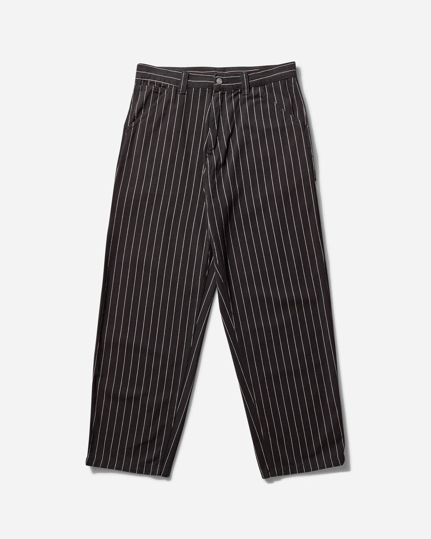 Hlače Carhartt WIP OG Single Knee Seaton Stripe Pants Črna | I034800 2MB02, 0
