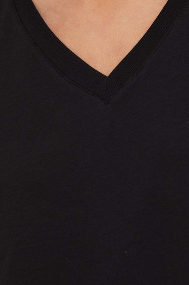 Majica Samsoe Samsoe Samsoe Samsoe SOLLY V-Neck T-Shirt Črna | F00012028, 3