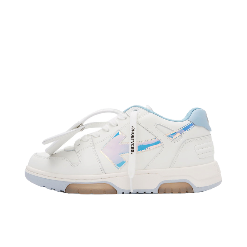 Superge in čevlji Off-White Iridescent Out Of Office Sneakers Bela | OMIA189F21LEA0030181