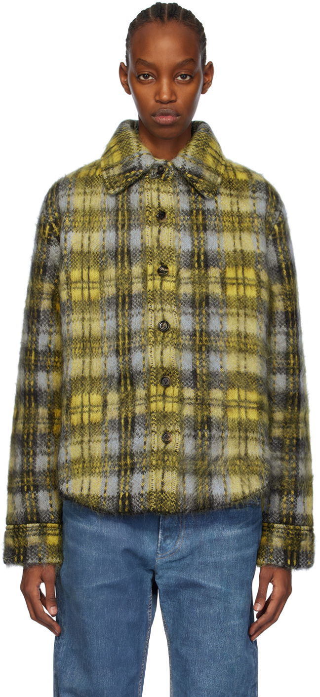 Jakna Bottega Veneta Brushed Jacket Rumena | 770799 V3ML0, 0